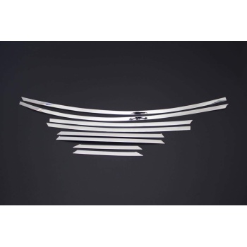 Ford Focus 3 Sedan Krom Üst Cam Çerçevesi 8 Parça 2011-2017 Arası