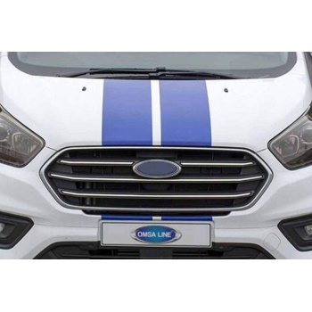 Ford Transit Tourneo Custom Krom Ön Panjur Çerçevesi 4 Parça 2018 ve Sonrası