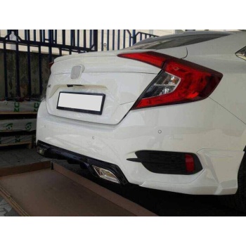 Honda Civic FC5 Arka Difüzör 2016-2021 Arası