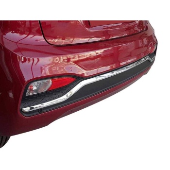 Hyundai i20 Krom Arka Tampon Çıtası 3 Parça 2018-2020 Arası