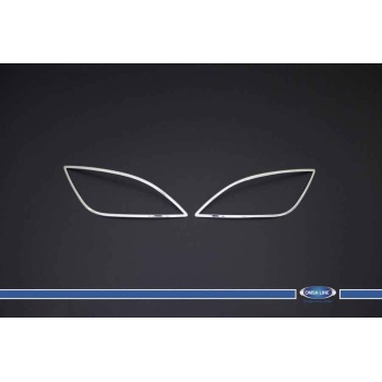 Hyundai i20 Krom Sis Farı Çerçevesi 2 Parça 2012-2014 Arası
