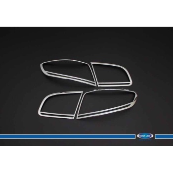 Hyundai İ30 Krom Stop Çerçevesi 2 Parça Abs 2009 ve Sonrası