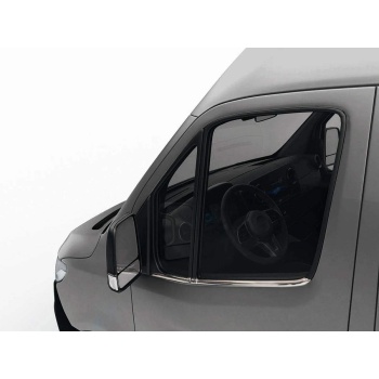 Mercedes Sprinter W907 Krom Cam Çıtası 4 Parça 2018 ve Sonrası