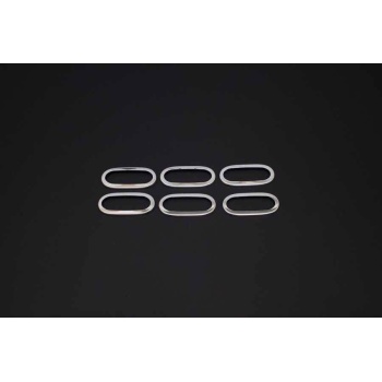 Mercedes Sprinter W906 Krom Yan Reflektör Çerçevesi 6 Parça 2006-2018 Arası