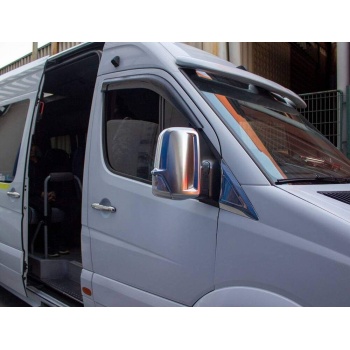 Mercedes Sprinter Saten Krom Ayna Kapağı 2 Parça Abs 2006-2018 Arası