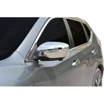Nissan Qashqai Krom Ayna Kapağı 2 Parça Abs 2014 ve Sonrası