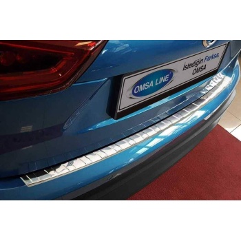 Nissan Qashqai Krom Arka Tampon Eşiği Taşlı 2017 ve Sonrası