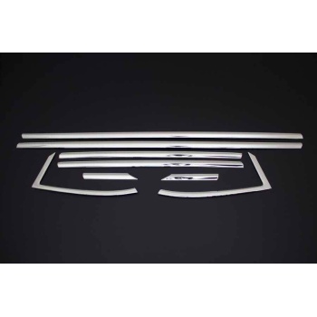 Opel Astra K Krom Alt Cam Çerçevesi 8 Parça 2015 ve Sonrası