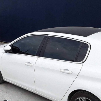 Peugeot 308 Krom Cam Çerçevesi 10 Parça 2014 ve Sonrası