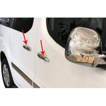 Peugeot Partner Tepee 2 Krom Kapı Kolu 5 Kapı Çift Sürgü 2016-2018 Arası