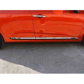 Renault Clio 5 Krom Yan Kapı Çıtası 4 Parça 2019 ve Sonrası