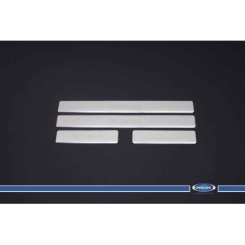 Skoda Octavia A5 Krom Kapı Eşiği 4 Parça 2004-2013 Arası
