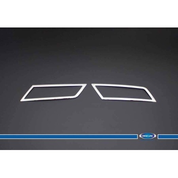 Skoda Superb B8 Krom Sis Farı Çerçevesi 2 Parça 2015-2019 Arası