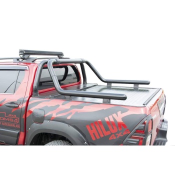 Toyota Hilux Kobra Roll Bar Çap:60 Siyah 2015 ve Sonrası