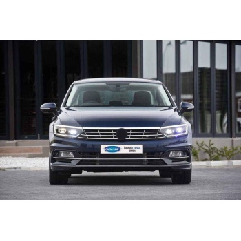 VW Passat B8.5 Krom Far Üstü Çıta 3 Parça 2019 ve Sonrası