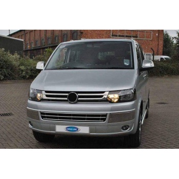 VW T5 Caravelle Krom Ön Panjur 4 Parça 2010-2014 Arası