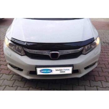 Honda Civic Ön Kaput Rüzgarlığı 4mm A  2012-2016 Arası