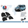 Citroen Nemo 4D Havuzlu Paspas Siyah 2008 ve Sonrası