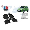 Fiat Fiorino 4D Havuzlu Paspas Siyah 2008 ve Sonrası