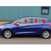 Ford Fiesta 7 HB Krom Üst Cam Çerçevesi 8 Parça 2017 ve Sonrası