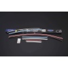 Ford Focus 3 Sedan Krom Üst Cam Çerçevesi 8 Parça 2011-2017 Arası