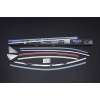 Hyundai Elantra Krom Cam Çerçevesi 10 Parça 2011-2016 Arası