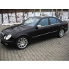 Mercedes W211 Krom Cam Çıtası 4 Parça  2003-2009 Arası
