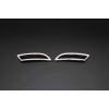 Renault Megane 4 HB Krom Egzoz Çıkışı 2 Parça 2016-2020 Arası