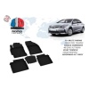 Toyota Corolla 4D Havuzlu Paspas Siyah 2013-2018 Arası