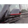 VW T5 Multivan Kırmızı Krom Ayna Çıtası 2 Parça 2010 ve Sonrası