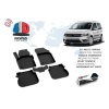 VW Caddy 4D Havuzlu Paspas Siyah 2004 ve Sonrası