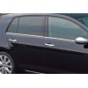 VW Golf 7 Krom Cam Çıtası 4 Parça 2013 ve Sonrası