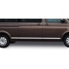 VW T5 Caravelle Krom Yan Kapı Çıtası 7 Parça (Uzun Şasi) 2010 ve Sonrası