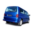 VW T5 Caravelle Siyah Krom Stop Çerçevesi 2 Parça Abs 2010-2014 Arası