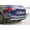 VW Tiguan Krom Arka Tampon Çıtaları 3 Parça 2016-2020 Arası