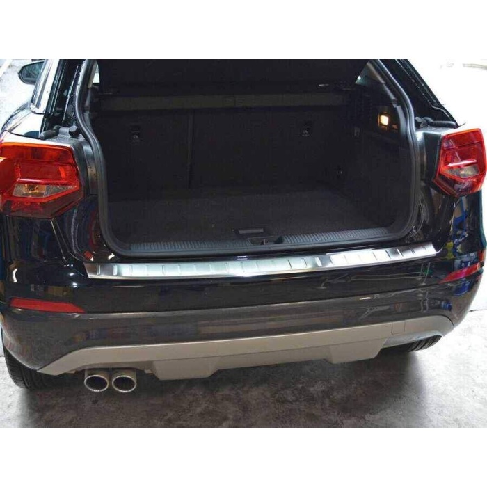 Audi Q2 Krom Arka Tampon Eşiği Taşlı 2016 ve Sonrası