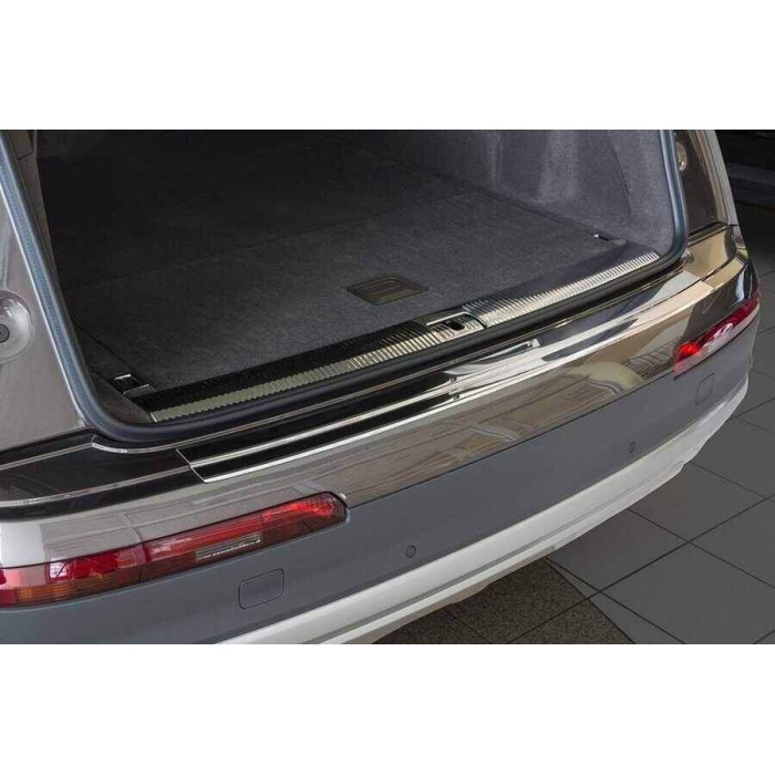 Audi Q7 Krom Arka Tampon Eşiği Taşlı 2015 ve Sonrası