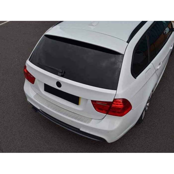 BMW 3 Serisi E91 SW Krom Arka Tampon Eşiği Taşlı 2005-2008 Arası