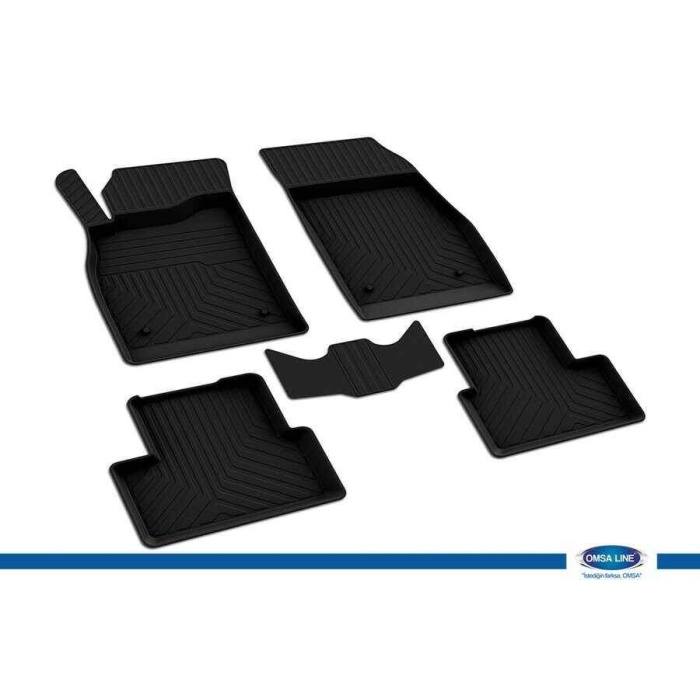 Chevrolet Cruze 4D Havuzlu Paspas Siyah