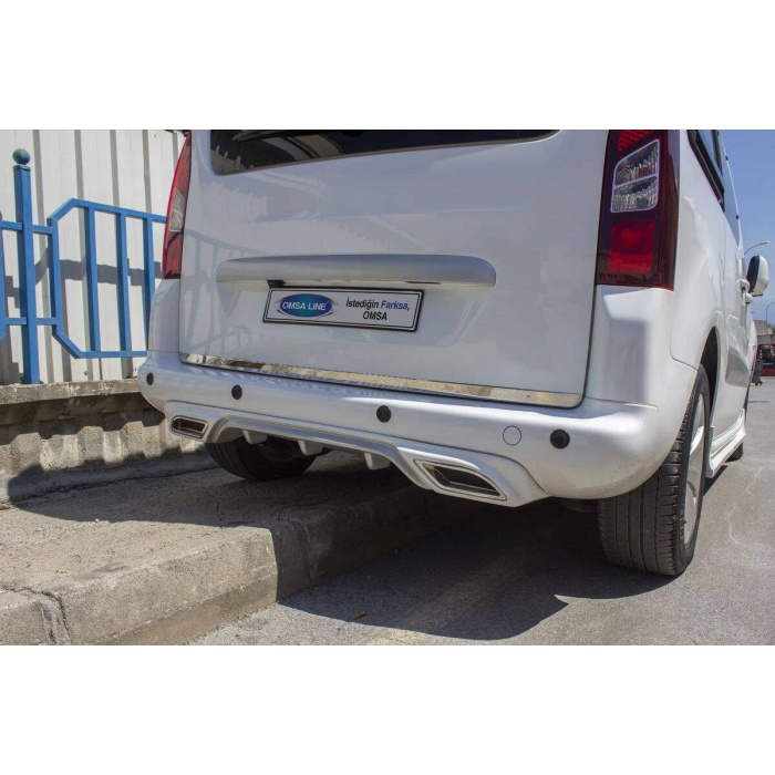 Citroen Berlingo Krom Bagaj Alt Çıta 2008-2018 Arası