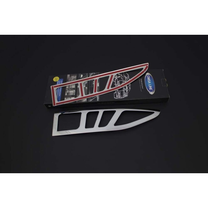 Citroen Berlingo Krom Stop Çerçevesi 2 Parça 2008-2012 Arası