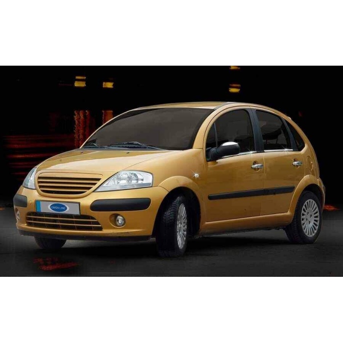 Citroen C3 Krom Ayna Kapağı 2 Parça 2002-2009 Arası