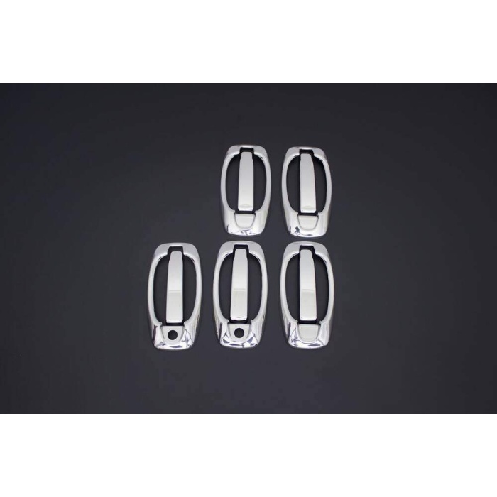 Citroen Nemo Krom Kapı Kolu 5 Kapı 10 Parça Set 2007 ve Sonrası