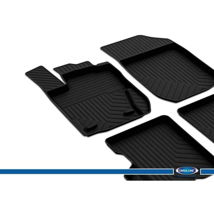 Dacia Duster 4D Havuzlu Paspas Siyah 2018 ve Sonrası