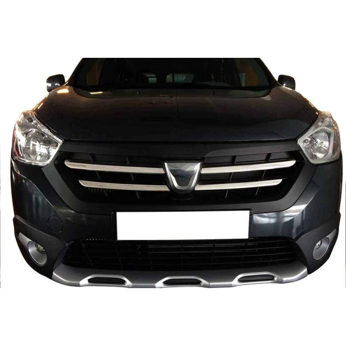 Dacia Lodgy Stepway Krom Ön Panjur 4 Parça 2012 ve Sonrası