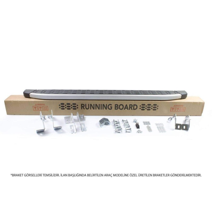 Daihatsu Terios 2 Blackline Yan Basamak Alüminyum 2006-2014 Arası