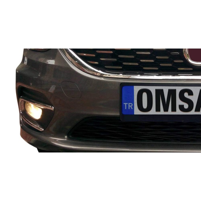 Fiat Egea Krom Sis Farı Çerçevesi 2 Parça Abs 2015-2020 Arası