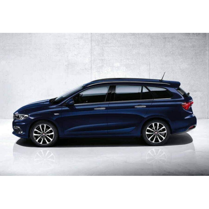 Fiat Egea SW Krom Cam Çıtası 6 Parça  2016 ve Sonrası