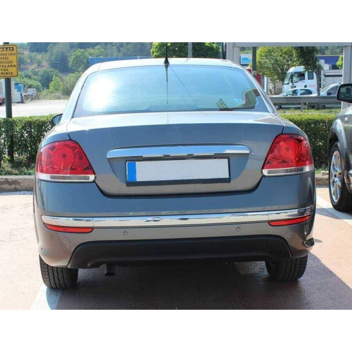 Fiat Linea Krom Arka Tampon Kaşı 3 Parça 2012 ve Sonrası