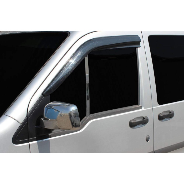 Ford Connect Krom Kelebek Cam Çıtası 2 Parça 2009-2014 Arası